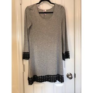Gray Longsleeve Dress